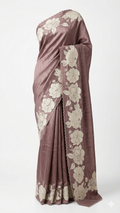 Trusser Appliqué Work Saree